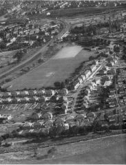 
Liswerry looking along Nash Road, Newport, c1960